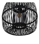 Dijk Lampa Wisząca Bambusowa w Stylu Boho 46x46x40cm Kolor Czarny 55708-074 Dijk Lampa Wisząca Bambusowa w Stylu Boho 46x46x40cm Kolor Czarny 55708-074