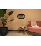 Dijk Lampa Wisząca Bambusowa w Stylu Boho 38x38x27cm Kolor Czarny 55715-074 Dijk Lampa Wisząca Bambusowa w Stylu Boho 38x38x27cm Kolor Czarny 55715-074