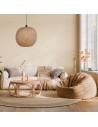 Dijk Lampa Wisząca Bambusowa w Stylu Boho 46x46x43cm Kolor Naturalny 55858-017 Dijk Lampa Wisząca Bambusowa w Stylu Boho 46x46x43cm Kolor Naturalny 55858-017