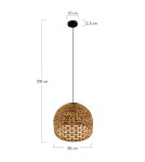 Dijk Lampa Wisząca w Stylu Boho 38x38x28cm Kolor Naturalny 55873-017 Dijk Lampa Wisząca w Stylu Boho 38x38x28cm Kolor Naturalny 55873-017