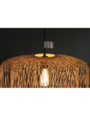Dijk Lampa Wisząca Bambusowa w Stylu Boho  38x38x28cm Kolor Naturalny 55877-017 - produkt 2