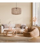 Dijk Lampa Wisząca Bambusowa w Stylu Boho 46x46x34cm Kolor Naturalny 55878-017 Dijk Lampa Wisząca Bambusowa w Stylu Boho 46x46x34cm Kolor Naturalny 55878-017