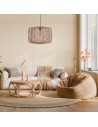 Dijk Lampa Wisząca Bambusowa w Stylu Boho 46x46x34cm Kolor Naturalny 55878-017 Dijk Lampa Wisząca Bambusowa w Stylu Boho 46x46x34cm Kolor Naturalny 55878-017