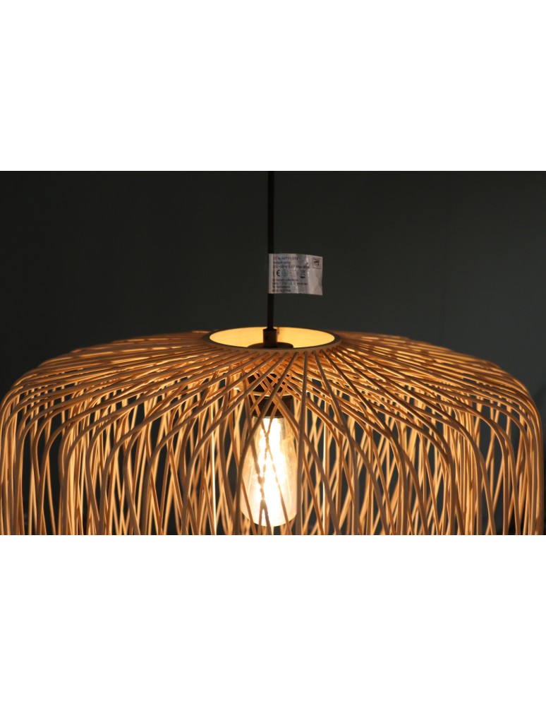Dijk Lampa Wisząca Bambusowa w Stylu Boho 46x46x34cm Kolor Naturalny 55878-017 Dijk Lampa Wisząca Bambusowa w Stylu Boho 46x46x34cm Kolor Naturalny 55878-017