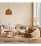 Lampy wiszące boho - Dijk Lampa Wisząca w Stylu Boho 46x46x30cm Kolor Naturalny 56107-017 - product 1