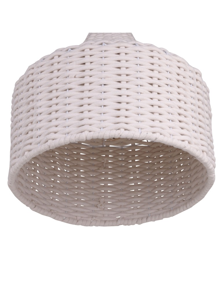 Dijk Lampa Wisząca Bawełniana 46x46x50cm Kolor Biały 102393 Dijk Lampa Wisząca Bawełniana 46x46x50cm Kolor Biały 102393