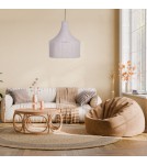 Dijk Lampa Wisząca Bawełniana 46x46x50cm Kolor Biały 102393 Dijk Lampa Wisząca Bawełniana 46x46x50cm Kolor Biały 102393