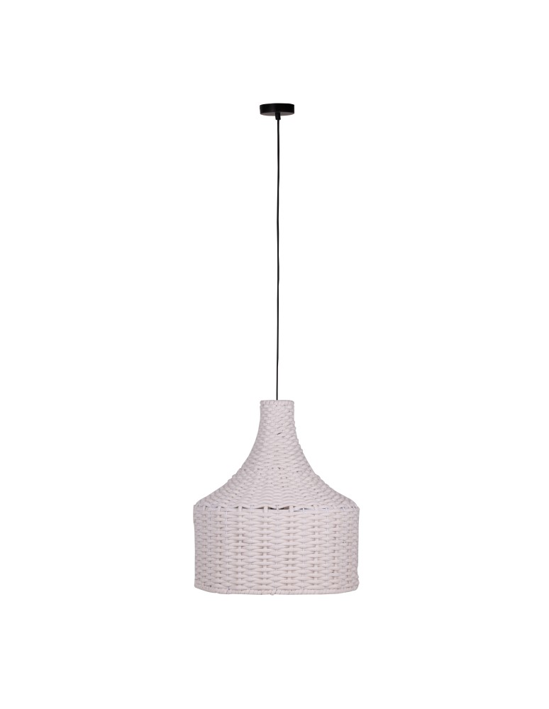 Dijk Lampa Wisząca Bawełniana 46x46x50cm Kolor Biały 102393 Dijk Lampa Wisząca Bawełniana 46x46x50cm Kolor Biały 102393