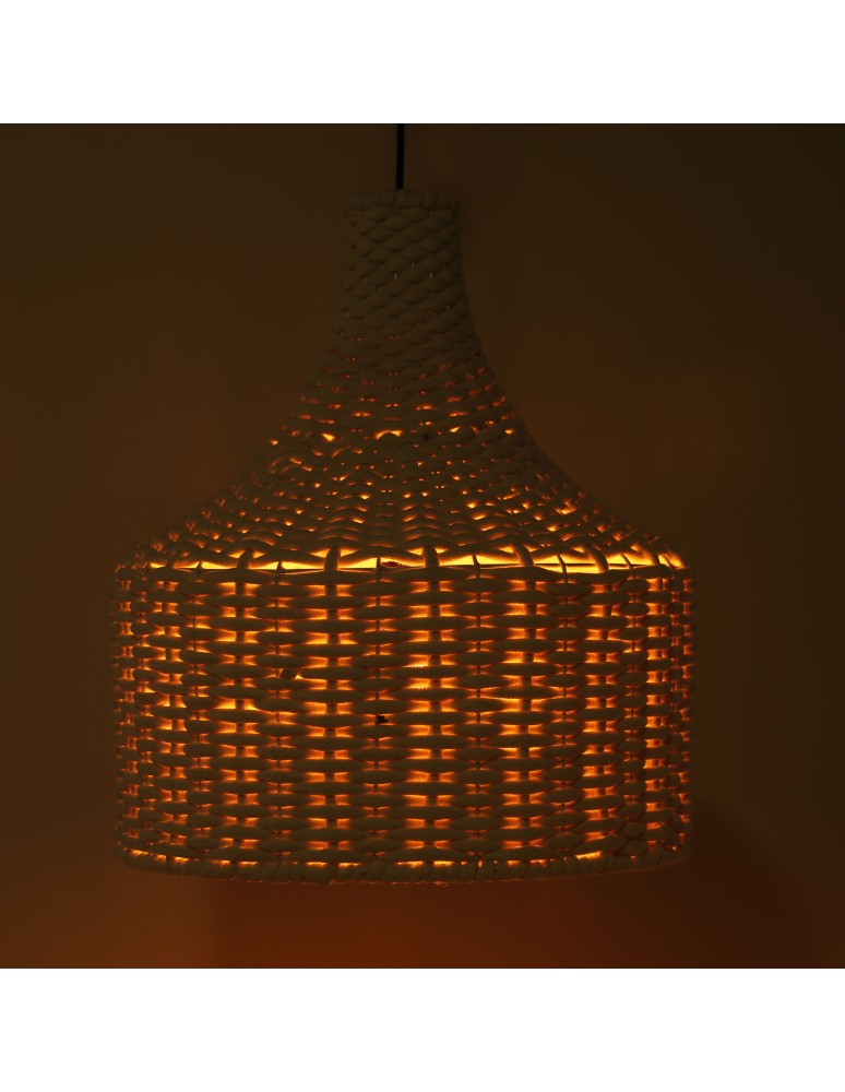 Dijk Lampa Wisząca Bawełniana 46x46x50cm Kolor Biały 102393 Dijk Lampa Wisząca Bawełniana 46x46x50cm Kolor Biały 102393