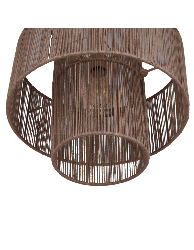 Dijk Lampa Wisząca w Stylu Boho 40x40x41cm Kolor Naturalny 104665 Dijk Lampa Wisząca w Stylu Boho 40x40x41cm Kolor Naturalny 104665