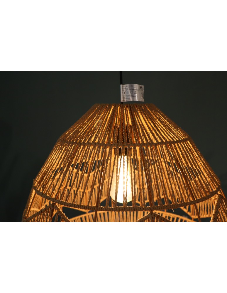 Dijk Lampa Wisząca w Stylu Boho 38x38x38cm Kolor Naturalny 55865-017 Dijk Lampa Wisząca w Stylu Boho 38x38x38cm Kolor Naturalny 55865-017