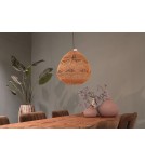 Dijk Lampa Wisząca w Stylu Boho 38x38x38cm Kolor Naturalny 55865-017 Dijk Lampa Wisząca w Stylu Boho 38x38x38cm Kolor Naturalny 55865-017