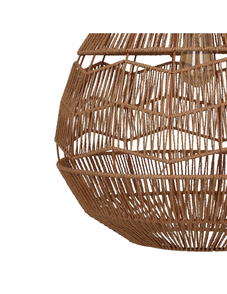 Dijk Lampa Wisząca w Stylu Boho 38x38x38cm Kolor Naturalny 55865-017 Dijk Lampa Wisząca w Stylu Boho 38x38x38cm Kolor Naturalny 55865-017