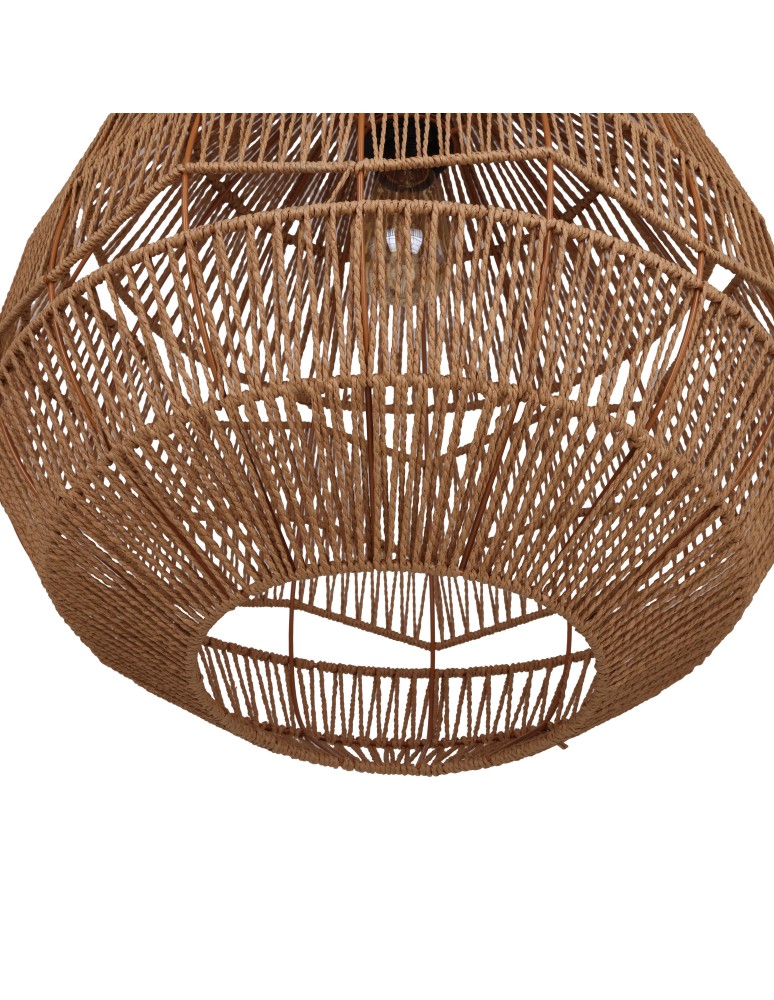 Dijk Lampa Wisząca w Stylu Boho 38x38x38cm Kolor Naturalny 55865-017 Dijk Lampa Wisząca w Stylu Boho 38x38x38cm Kolor Naturalny 55865-017