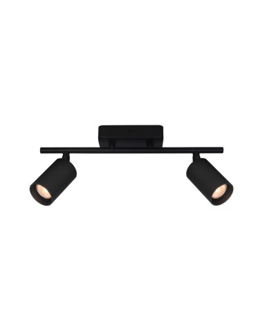 Italux Tris Reflektorek/Spot 2xGU10 10W Czarny piaskowany SPL-46829-2-BK