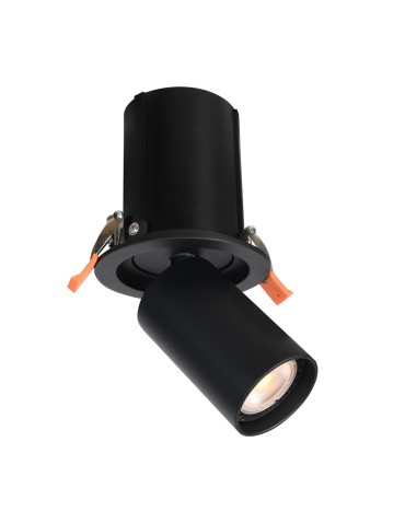 Italux Termo Reflektorek/Spot 1xGU10 10W Czarny piaskowany SPL-50310-1R BK