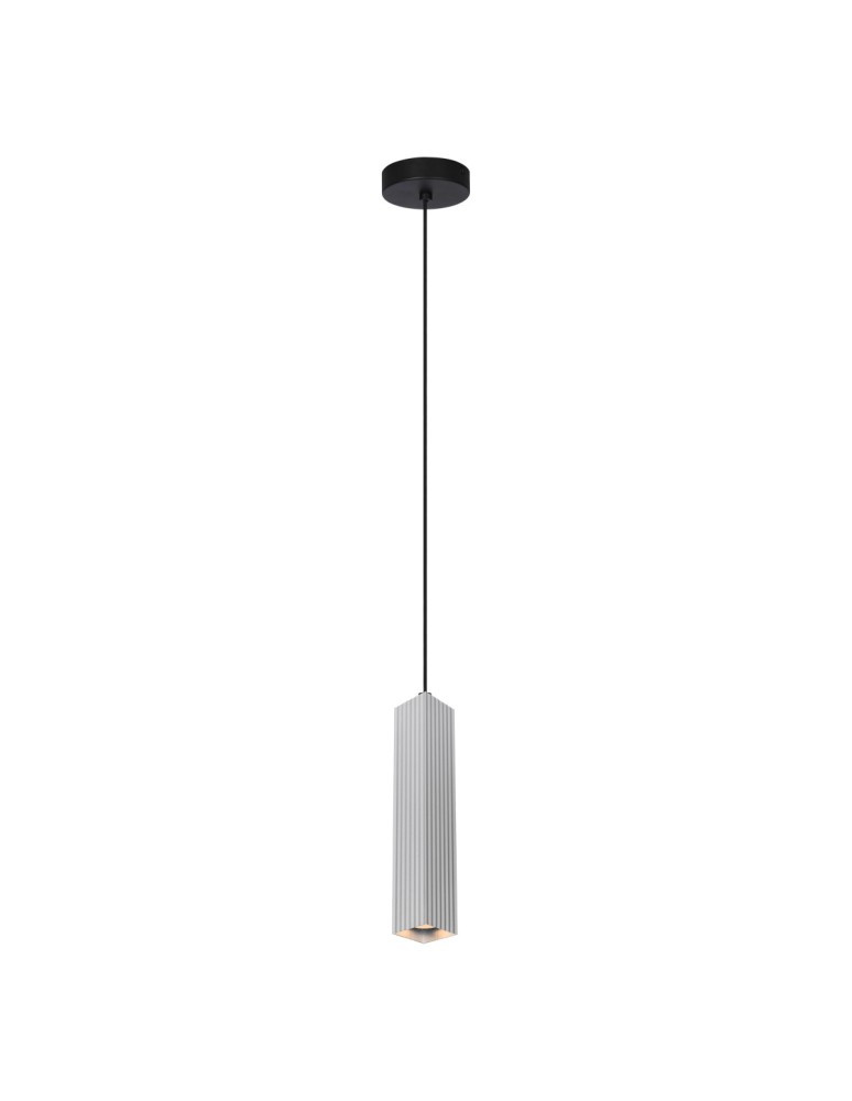 Italux Tecno Wisząca 1xGU10 10W Aluminiowy PND-37492-1-ALU