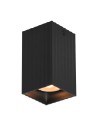Italux Tecno Natynkowa 1xGU10 10W Czarny, złoty CLN-37492-S-BK