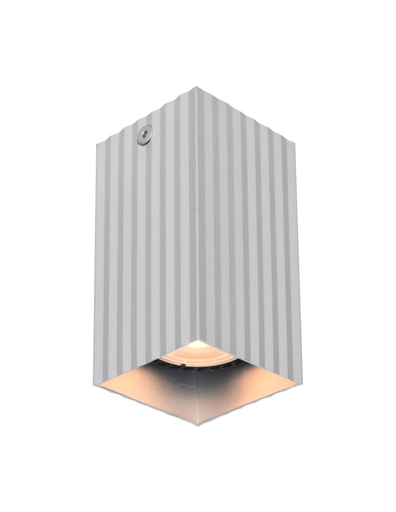 Italux Tecno Natynkowa 1xGU10 10W Aluminiowy CLN-37492-S-ALU