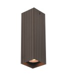 Oprawy sufitowe kwadratowe - Italux Tecno Natynkowa 1xGU10 10W Brązowy CLN-37492-M-BRO - product 1