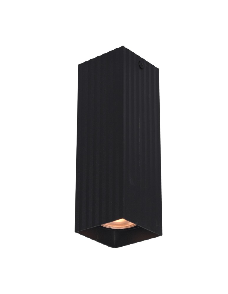 Italux Tecno Natynkowa 1xGU10 10W Czarny piaskowany CLN-37492-M-BK