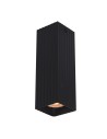 Italux Tecno Natynkowa 1xGU10 10W Czarny piaskowany CLN-37492-M-BK
