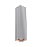 Oprawy sufitowe kwadratowe - Italux Tecno Natynkowa 1xGU10 10W Aluminiowy CLN-37492-L-ALU - product 1