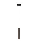 Lampy wiszące rurki - Italux Rilok Wisząca 1xGU10 10W Brązowy PND-83920-1-BRO - product 1