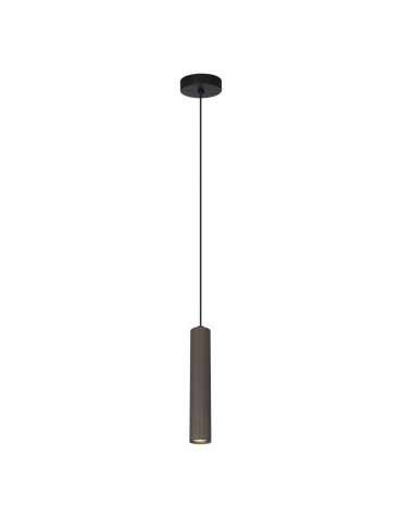 Italux Rilok Wisząca 1xGU10 10W Brązowy PND-83920-1-BRO
