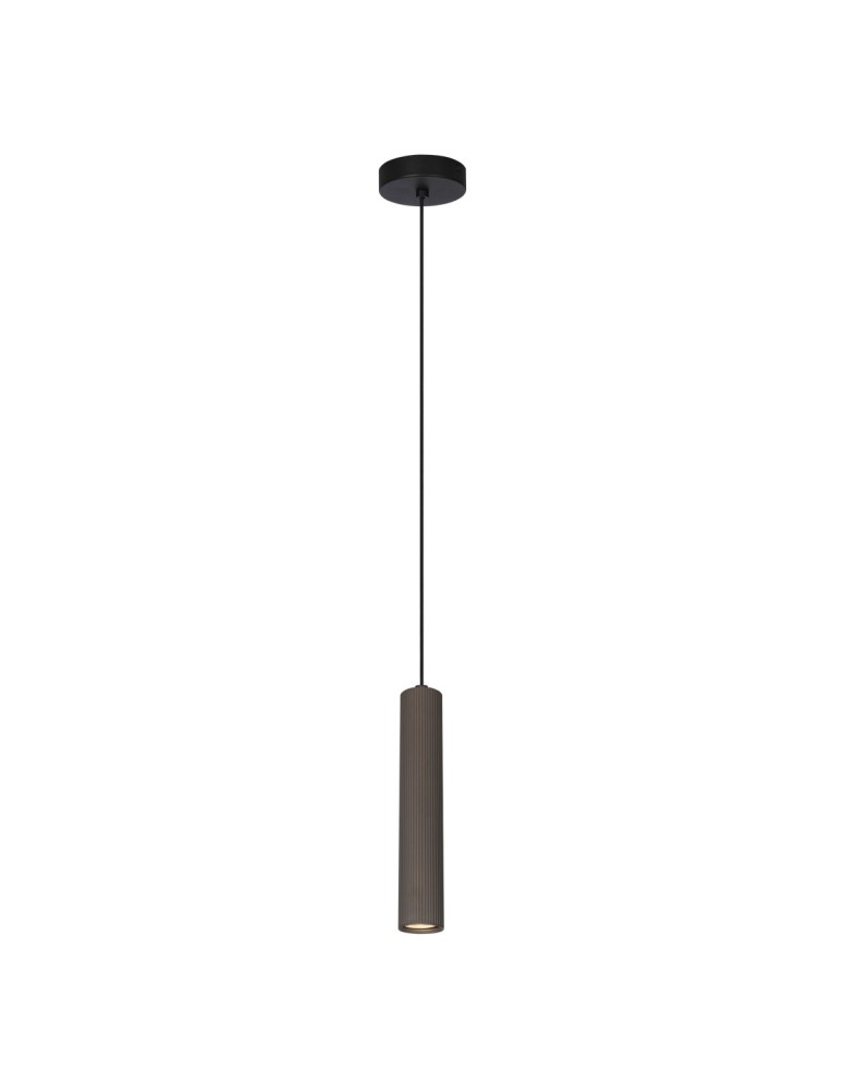 Italux Rilok Wisząca 1xGU10 10W Brązowy PND-83920-1-BRO