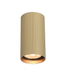 Oprawy sufitowe okrągłe - Italux Rilok Natynkowa 1xGU10 10W Złoty CLN-83920-S-GD - product 1
