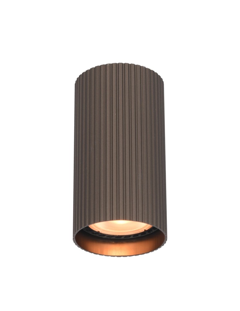 Italux Rilok Natynkowa 1xGU10 10W Brązowy CLN-83920-S-BRO