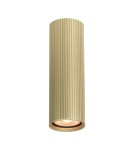 Oprawy sufitowe okrągłe - Italux Rilok Natynkowa 1xGU10 10W Złoty CLN-83920-M-GD - product 1