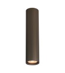 Oprawy sufitowe okrągłe - Italux Rilok Natynkowa 1xGU10 10W Brązowy CLN-83920-L-BRO - product 1