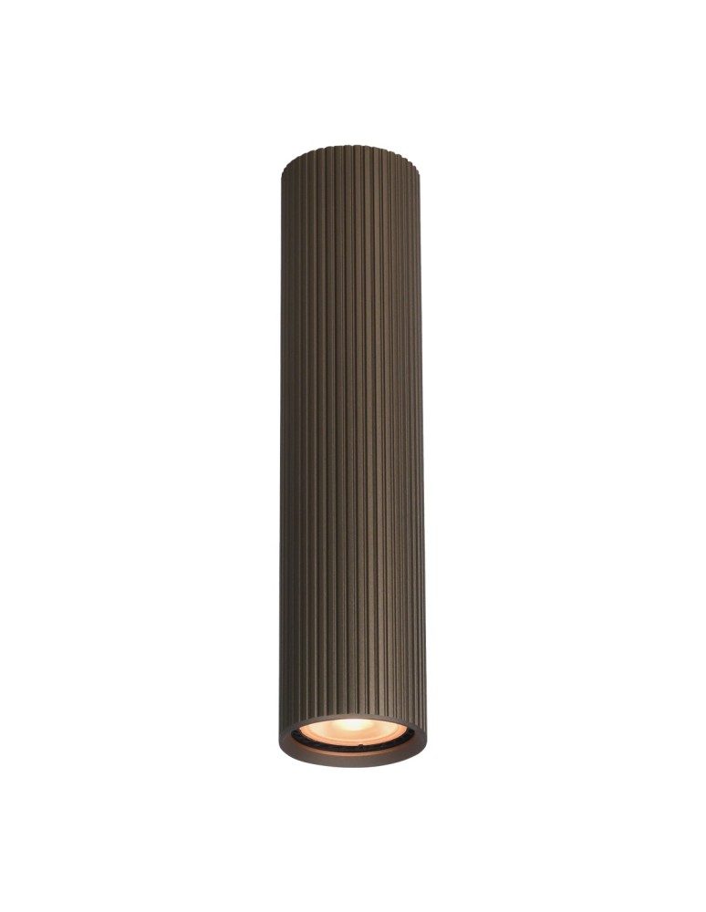 Italux Rilok Natynkowa 1xGU10 10W Brązowy CLN-83920-L-BRO