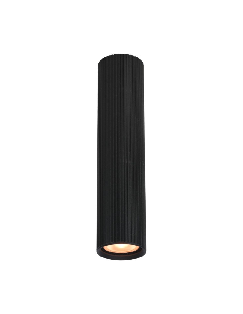 Italux Rilok Natynkowa 1xGU10 10W Czarny piaskowany CLN-83920-L-BK