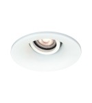 Lampy podtynkowe okrągłe - Italux Ralte Sufitowa Podtynkowa 1xGU10 10W Biały piaskowany DL-36360-GU10-WH - product 1