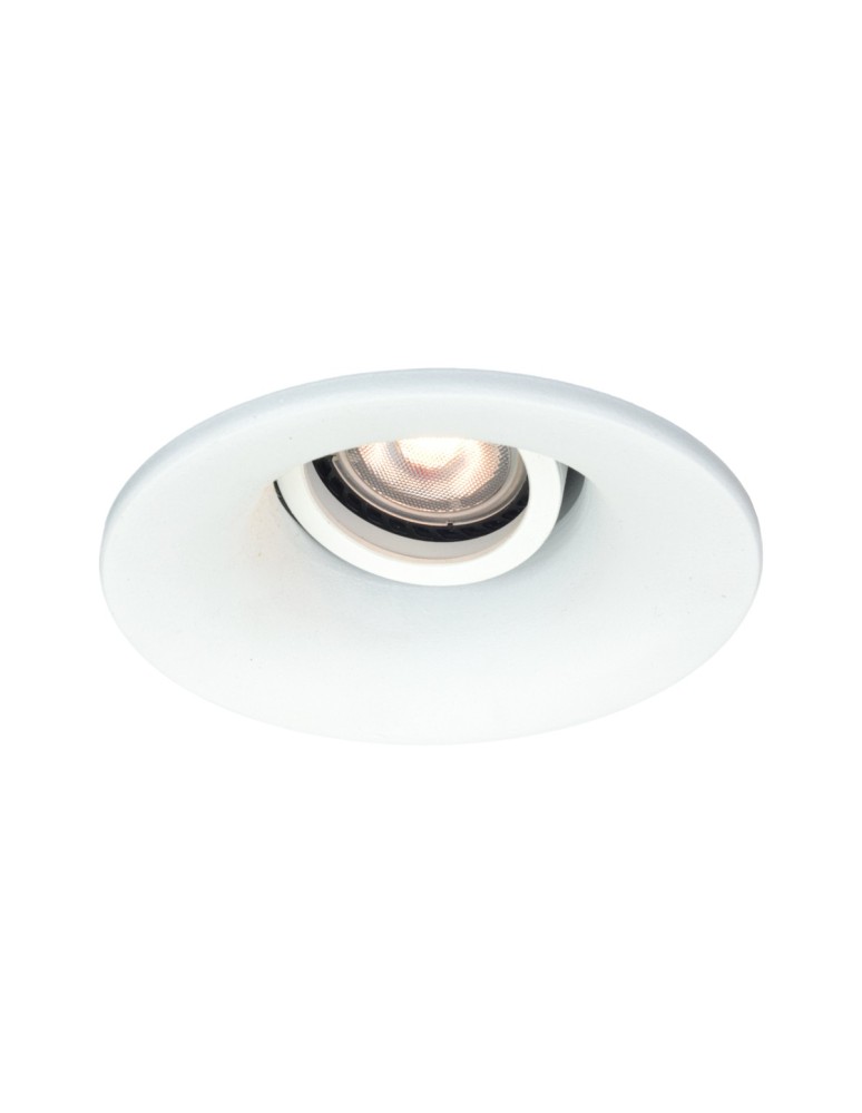 Italux Ralte Sufitowa Podtynkowa 1xGU10 10W Biały piaskowany DL-36360-GU10-WH