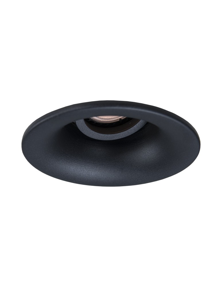 Italux Ralte Sufitowa Podtynkowa 1xGU10 10W Czarny piaskowany DL-36360-GU10-BK