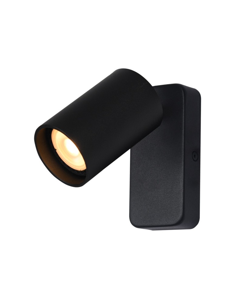 Italux Nesto Kinkiet 1xGU10 10W Czarny piaskowany WL-23436-1-BK