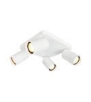 Lampy sufitowe regulowane - spoty - Italux Nesto Reflektorek/Spot 4xGU10 10W Biały piaskowany SPL-23436-4S-WH - product 1