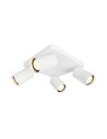 Italux Nesto Reflektorek/Spot 4xGU10 10W Biały piaskowany SPL-23436-4S-WH