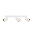 Lampy sufitowe regulowane - spoty - Italux Nesto Reflektorek/Spot 3xGU10 10W Biały piaskowany SPL-23436-3-WH - product 1
