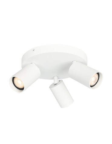 Italux Nesto Reflektorek/Spot 3xGU10 10W Biały piaskowany SPL-23436-3R-WH