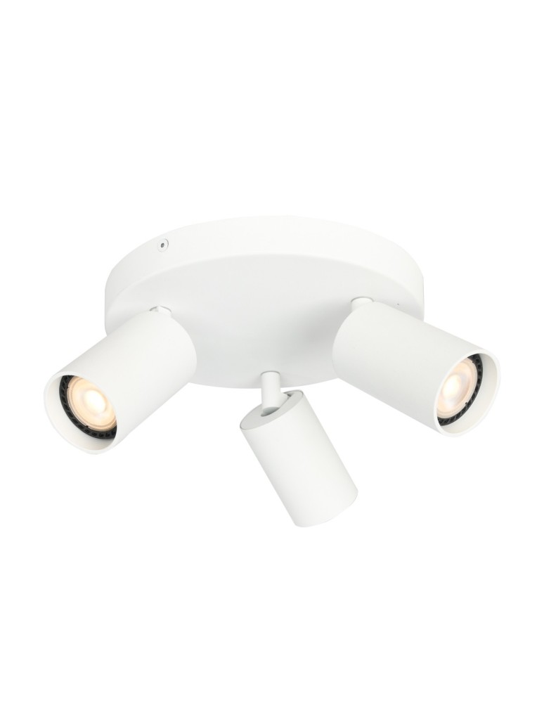 Italux Nesto Reflektorek/Spot 3xGU10 10W Biały piaskowany SPL-23436-3R-WH