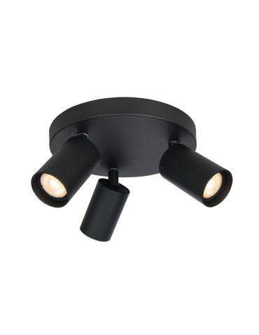 Italux Nesto Reflektorek/Spot 3xGU10 10W Czarny piaskowany SPL-23436-3R-BK