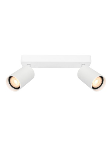 Italux Nesto Reflektorek/Spot 2xGU10 10W Biały piaskowany SPL-23436-2-WH