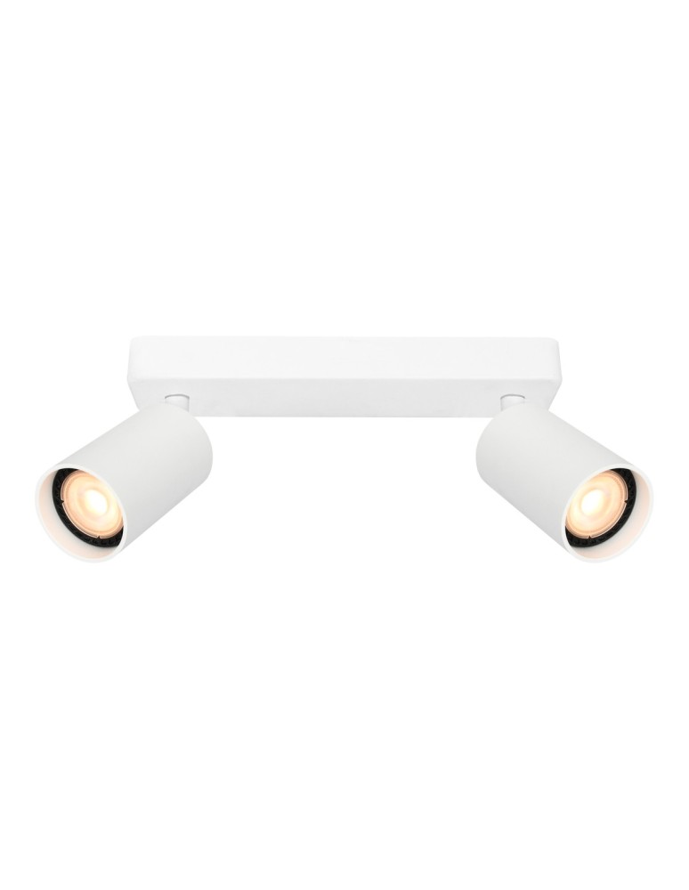 Italux Nesto Reflektorek/Spot 2xGU10 10W Biały piaskowany SPL-23436-2-WH