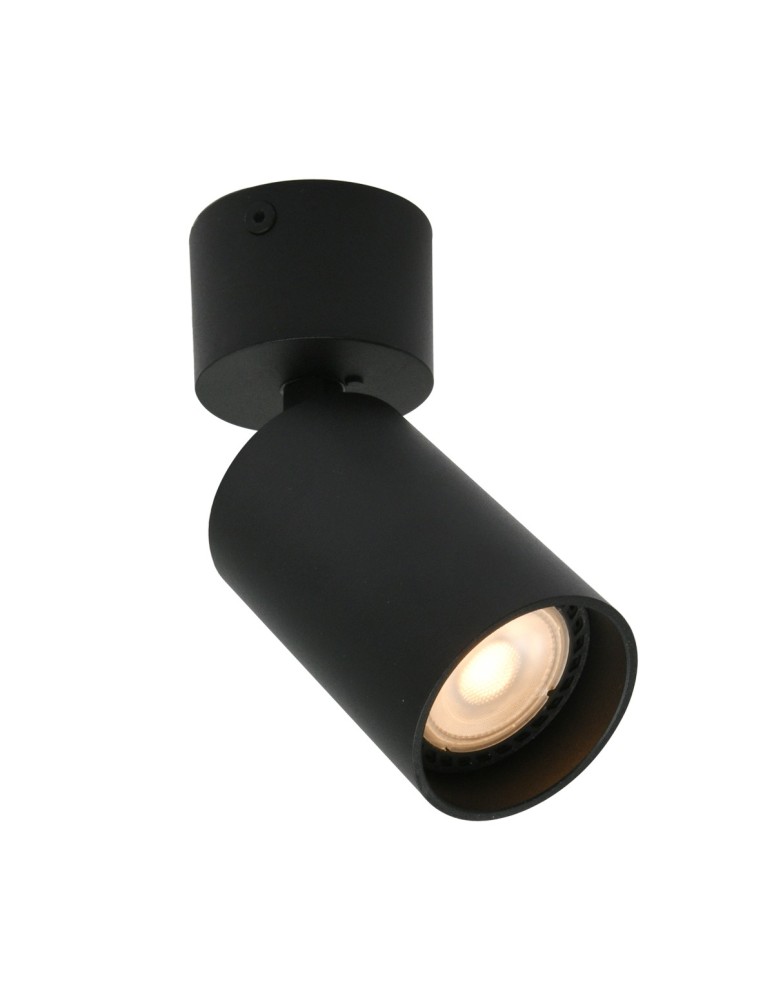 Italux Nesto Reflektorek/Spot 1xGU10 10W Czarny piaskowany SPL-23436-1R-BK