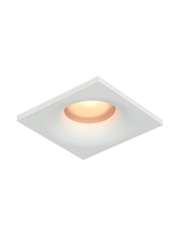 Italux Naru Sufitowa Podtynkowa 1xGU10 10W IP44 Biały piaskowany DL-61903-IP44-WH